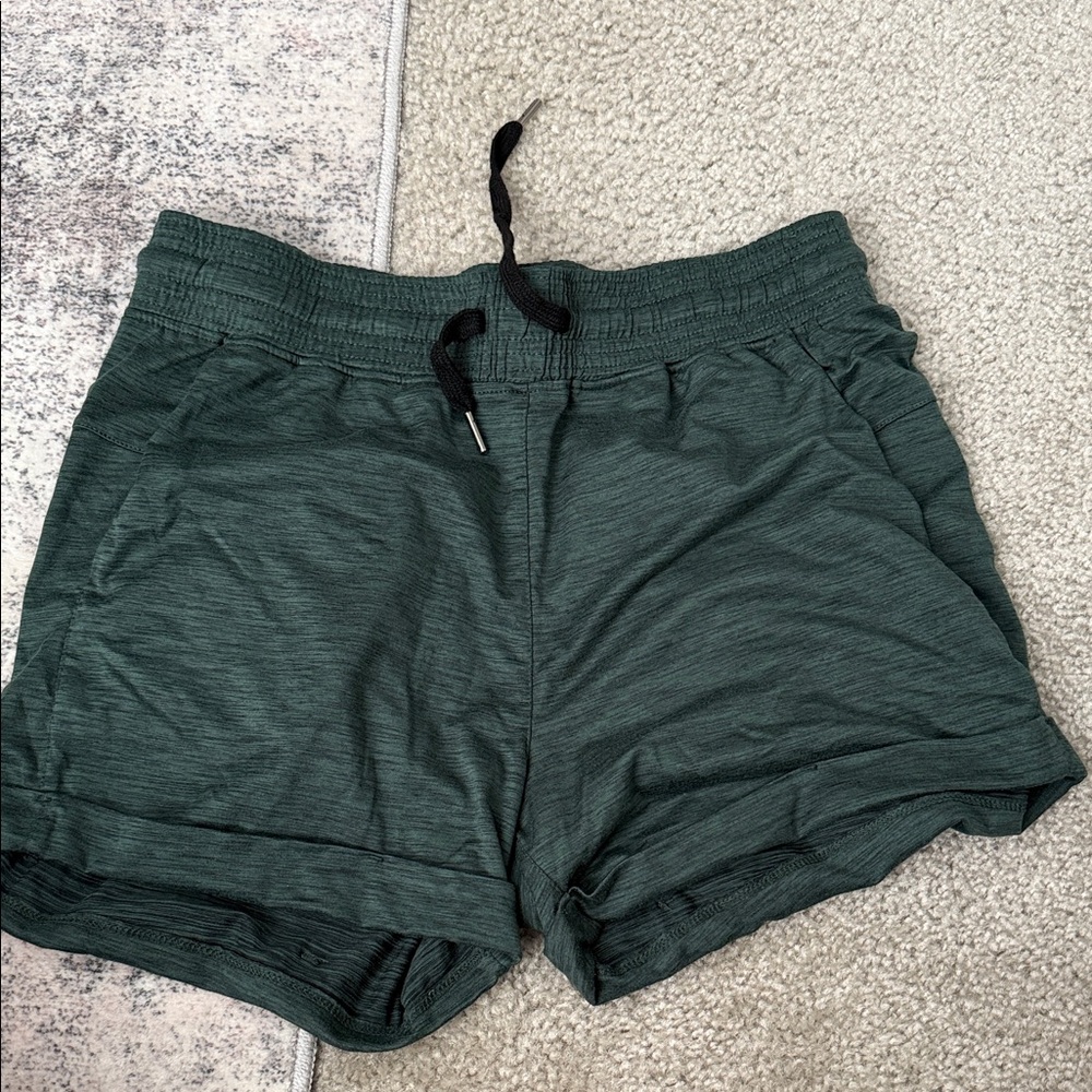 Born Primitive Dark Green Athletic Shorts